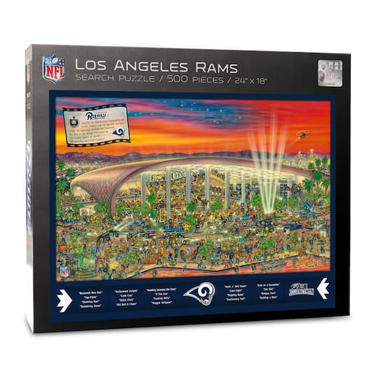 Joe Journeyman NFL 500 Piece Jigsaw Puzzle By Youthefan in Los Angeles Rams | 18" x 24" | Michaels®